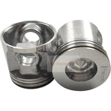 1 Piece Piston With Pin And Clips RE515372 RE59277 RE505100 Fits For John Deere 4045T 6068T Engine Parts - Fab Heavy Parts