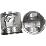 1 Piece Piston With Pin And Clips RE515372 RE59277 RE505100 Fits For John Deere 4045T 6068T Engine Parts - Fab Heavy Parts