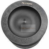 Piston 1 pièce avec broche et clips re529264 convient aux pièces du moteur John Deere 6090h