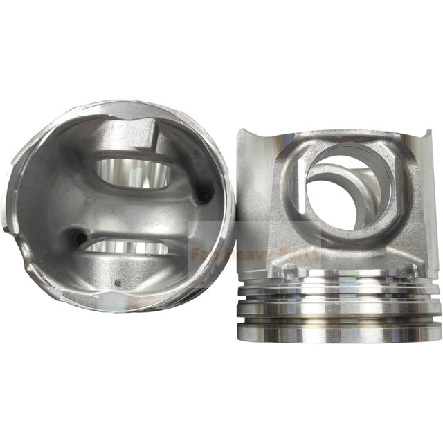 ピンとクリップ付きのピストン1個のピストンRE544601ジョンディア4045H 6068Hエンジンパーツのフィット