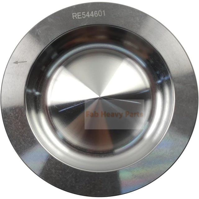 ピンとクリップ付きのピストン1個のピストンRE544601ジョンディア4045H 6068Hエンジンパーツのフィット