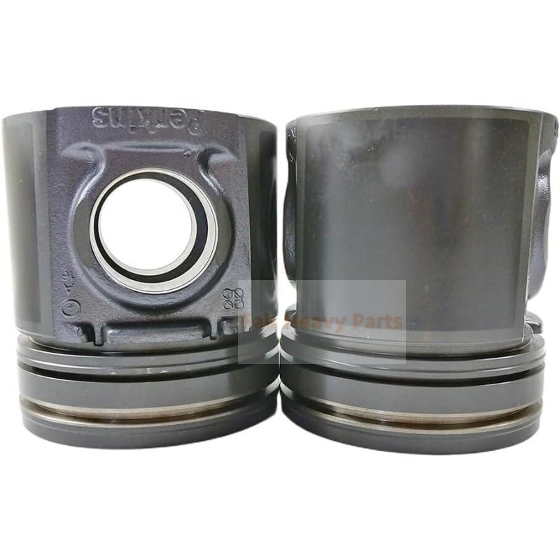 1 Piece Piston With Pin And Clips U5LF0021 Fits For Perkins 1004.4T(AB AH) 1006.6T(YB YC) Engine - Fab Heavy Parts