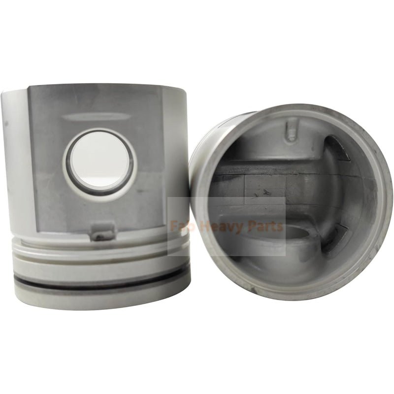 1 Piece Piston With Pin And Clips U5LL0015 Fits For Perkins 1004.4 (AG AA) 1006.6 (YA) Engine - Fab Heavy Parts