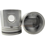 1 Piece Piston With Pin And Clips U5LL0015 Fits For Perkins 1004.4 (AG AA) 1006.6 (YA) Engine - Fab Heavy Parts