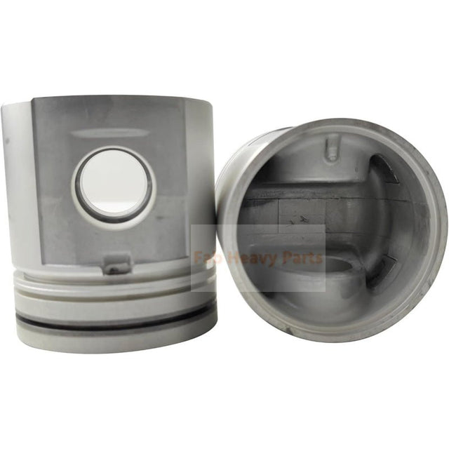 1 Piece Piston With Pin And Clips U5LL0015 Fits For Perkins 1004.4 (AG AA) 1006.6 (YA) Engine - Fab Heavy Parts