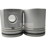 1 Piece Piston With Pin And Clips U5LL0015 Fits For Perkins 1004.4 (AG AA) 1006.6 (YA) Engine - Fab Heavy Parts