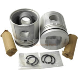 1 Piece Piston With Pin And Clips U5LL0015 Fits For Perkins 1004.4 (AG AA) 1006.6 (YA) Engine - Fab Heavy Parts