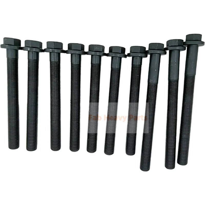 1 Set Cylinder Head Bolt 3218A011 3218A012 Fits for Perkins Engine 1104D - E44T 1104C - 44 1104C - 44T 1104C - E44 1104C - E44T 1104D - 44 1104D - 44T 1104D - 44TA - Fab Heavy Parts