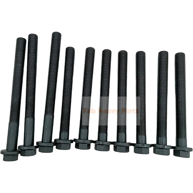 1 Set Cylinder Head Bolt 3218A011 3218A012 Fits for Perkins Engine 1104D-E44T 1104C-44 1104C-44T 1104C-E44 1104C-E44T 1104D-44 1104D-44T 1104D-44TA