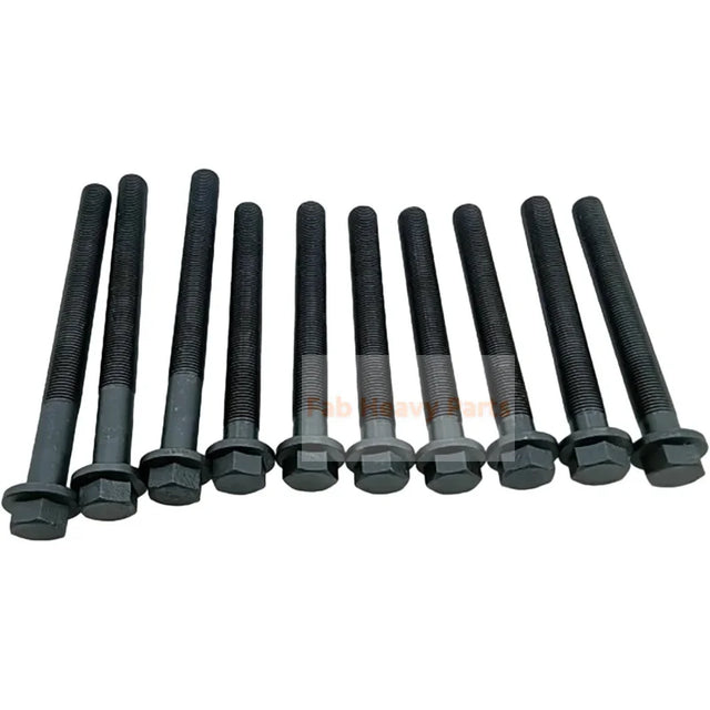 1 Set Cylinder Head Bolt 3218A011 3218A012 Fits for Perkins Engine 1104D-E44T 1104C-44 1104C-44T 1104C-E44 1104C-E44T 1104D-44 1104D-44T 1104D-44TA