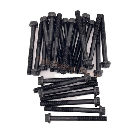 1 Set of Cylinder Head Bolt for Hino J08E Engine Truck 238 258 268 338 Kobelco Excavator SK350 - 8 - Fab Heavy Parts