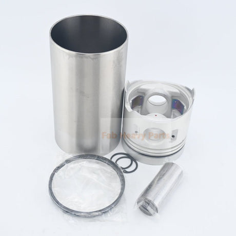 1 Set of Piston and Cylinder liner Kit Fits Mitsubishi 4D33 4D33T Engine Fuso Canter FE537 FE637 FE647 FE657 FG637 - Fab Heavy Parts