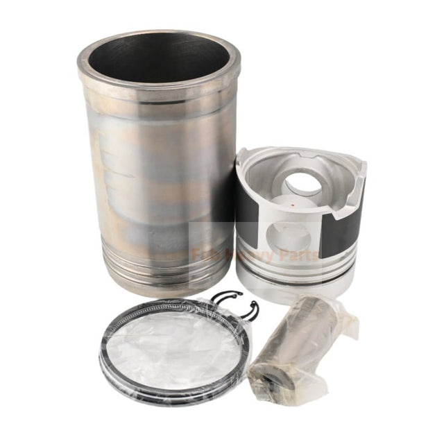 1 Set of Piston and Cylinder liner Kit Fits Mitsubishi Engine 6D15 Fits Kobelco Excavator K909 II SK220 III SK220 - Fab Heavy Parts