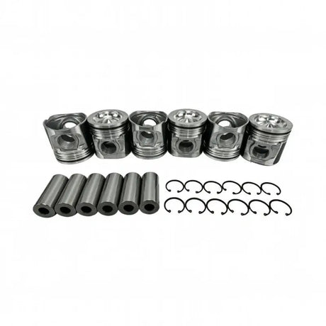 1 Set Piston Kit 418-8571 for Caterpillar CAT Engine C7.1 Excavator 324E 324EL 324ELN 329E 329EL 329ELN Loader 950K 962K 966F Motor Grader 120M II - Fab Heavy Parts