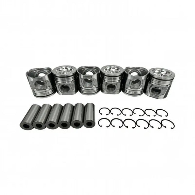 1 Set Piston Kit 418-8571 for Caterpillar CAT Engine C7.1 Excavator 324E 324EL 324ELN 329E 329EL 329ELN Loader 950K 962K 966F Motor Grader 120M II - Fab Heavy Parts