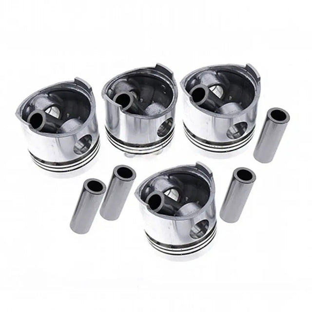1 Set Piston & Pin XJAF-00646 for Mitsubishi Engine S6S S4S Hyundai Forklift 35DS-7 45DS-7 80D-7 HDF70-7S - Fab Heavy Parts