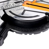 10 Inch Dual Bevel Double Speed Sliding Miter Saw with LED 48T Blade and Extension Table, 3.5x13 Inch Cutting Capacity - Fab Heavy Parts