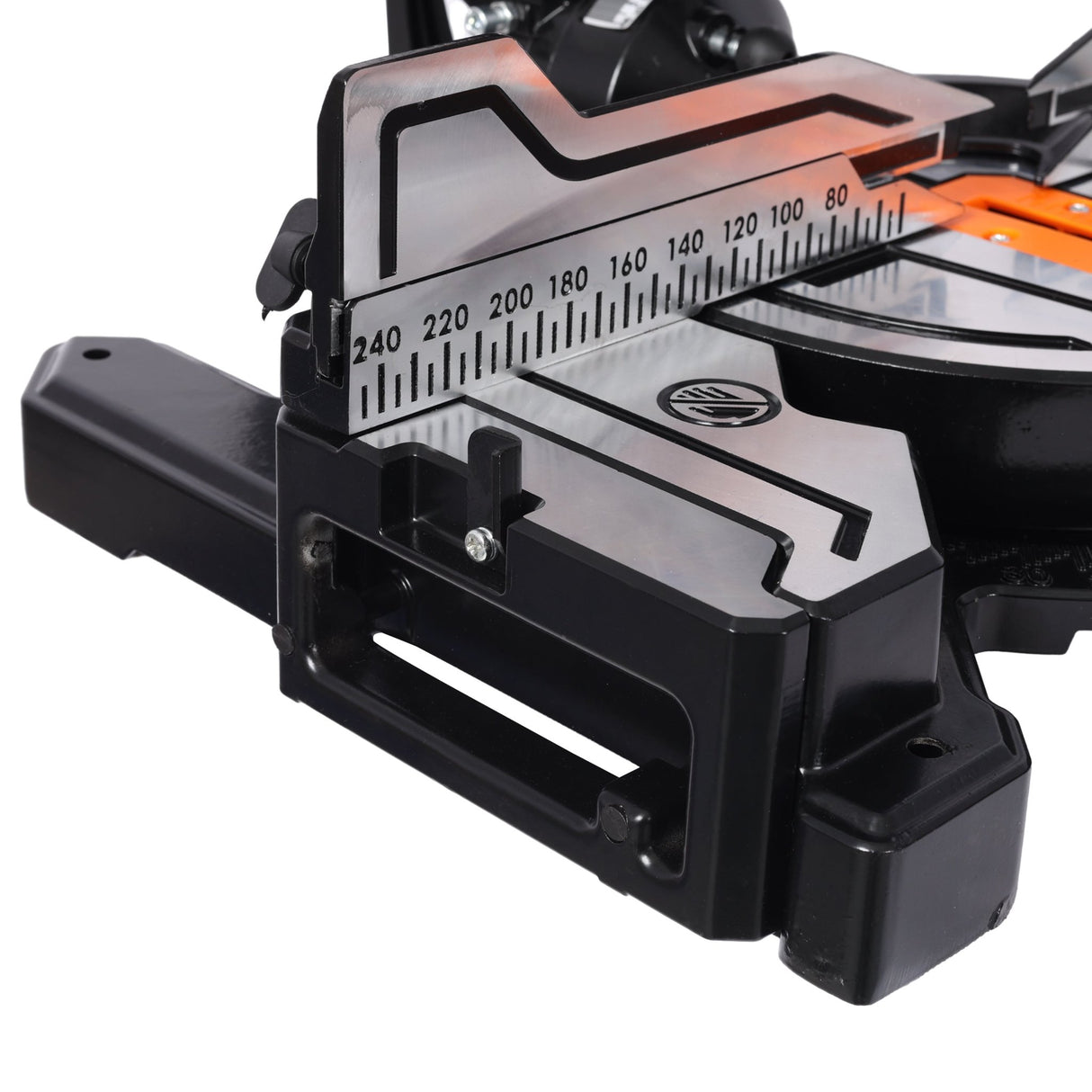 10 Inch Dual Bevel Double Speed Sliding Miter Saw with LED 48T Blade and Extension Table, 3.5x13 Inch Cutting Capacity - Fab Heavy Parts