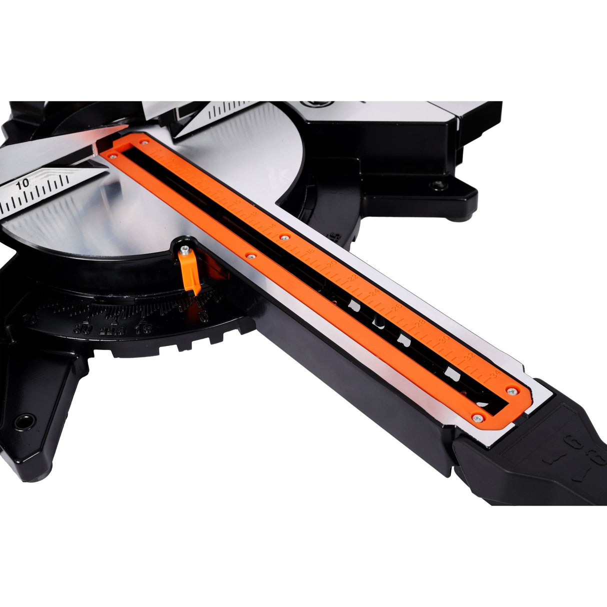 10 Inch Single Bevel Double Speed Sliding Miter Saw 48T Blade 3.5x13 Inch Cutting Capacity ETL Certificate - Fab Heavy Parts