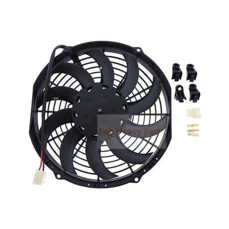 10" Low Profile Electric Fan 30100360 VA11-AP8/C-29A - Fab Heavy Parts
