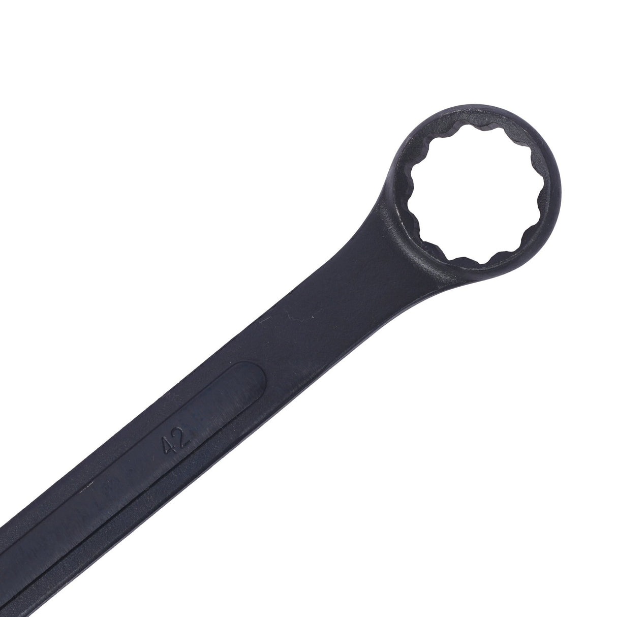 10 PCS Metric Jumbo Combination Wrench Set Extra Large Black - Oxide 34 36 38 41 42 44 45 46 48 50mm with Pouch - Fab Heavy Parts