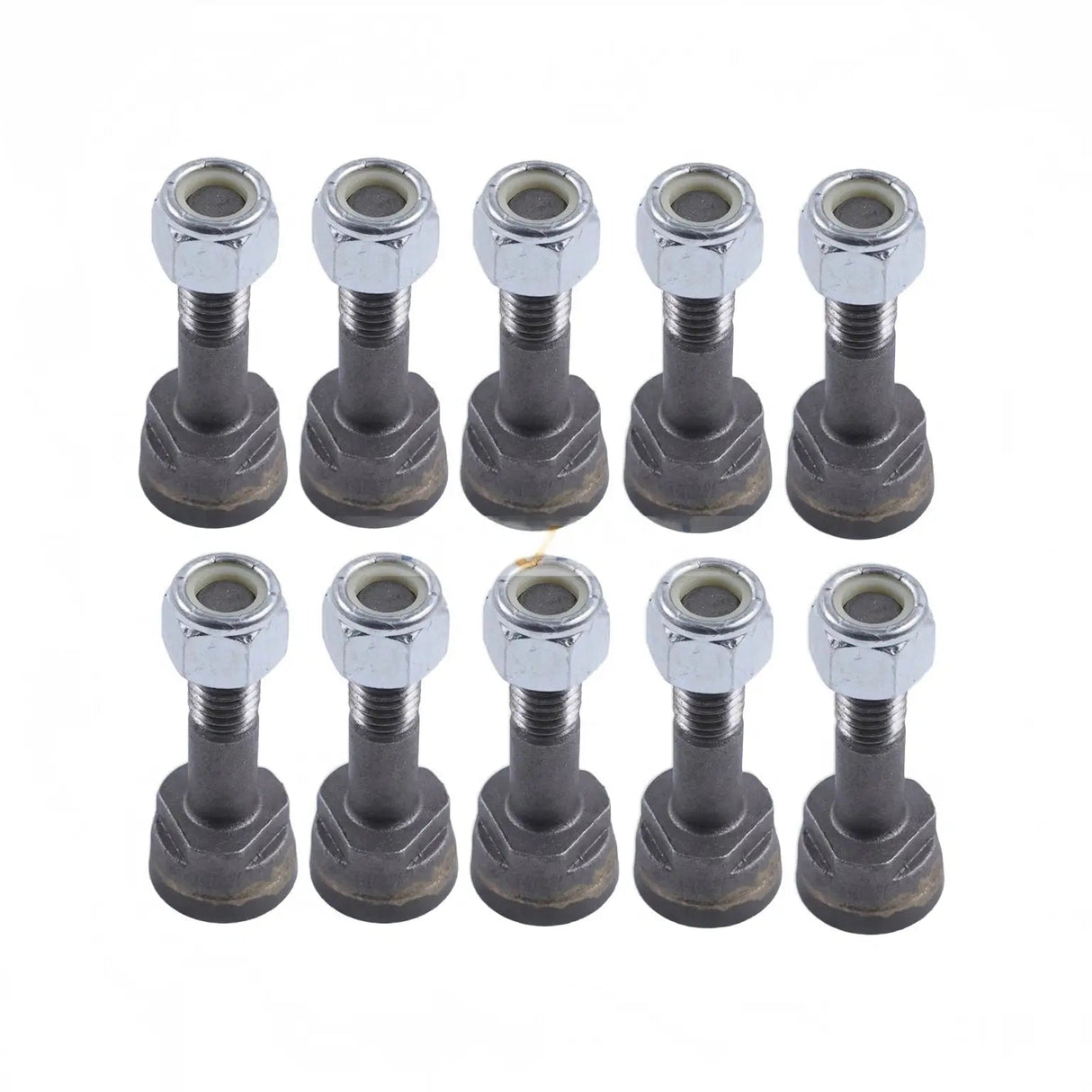 10 Pieces 1100 Series Stump Grinder Teeth for Vermeer Yellow Jacket - Fab Heavy Parts