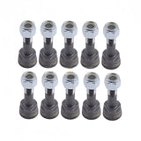 10 Pieces 1100 Series Stump Grinder Teeth for Vermeer Yellow Jacket - Fab Heavy Parts