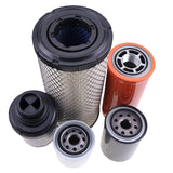 1000/3000 tunnin huoltosuodatinsarja ilman öljykorkkia 7324331 Sopii Bobcat E50 E55 -kaivukoneeseen