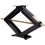 10,000 lbs RV Scissor Jacks 24 in RV Stabilizer Leveling Scissor Jacks, Set of 2 - Fab Heavy Parts
