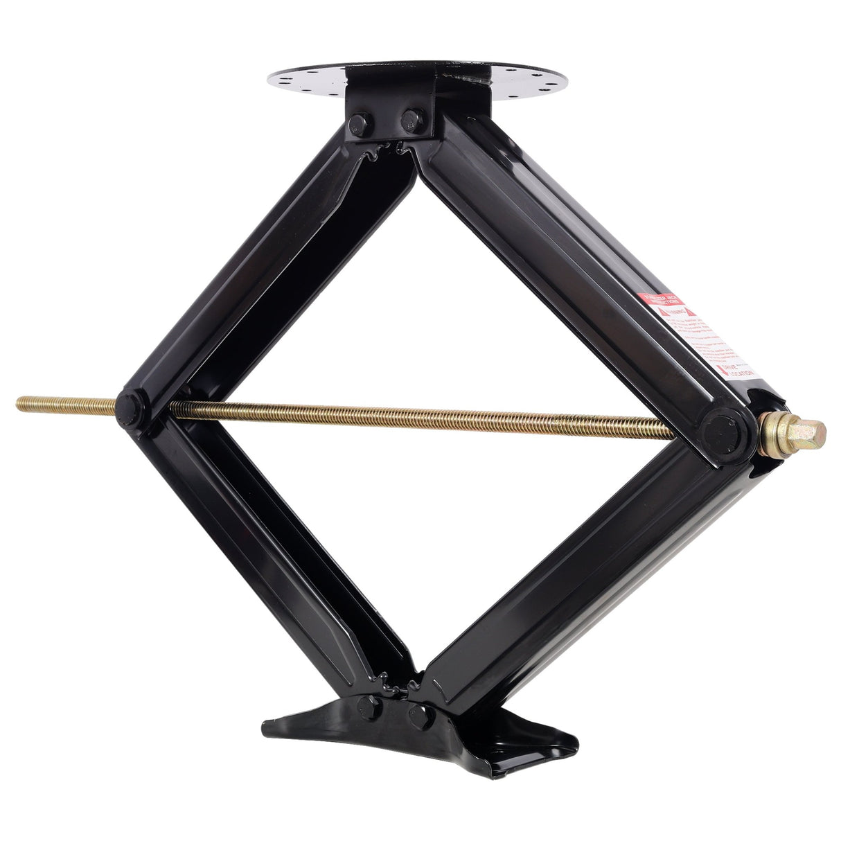 10,000 lbs RV Scissor Jacks 30 in RV Stabilizer Leveling Scissor Jacks, Set of 2 - Fab Heavy Parts