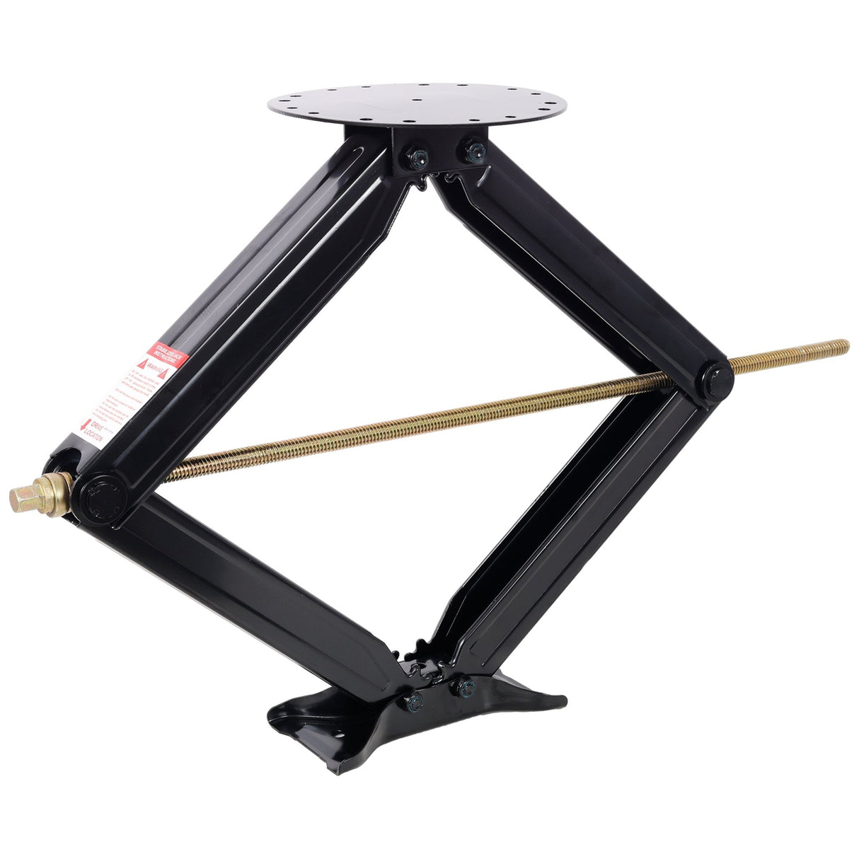 10,000 lbs RV Scissor Jacks 30 in RV Stabilizer Leveling Scissor Jacks, Set of 2 - Fab Heavy Parts