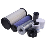 1000/2000 Hour Filter Kit 7316226 Aftermarket Replacement For Bobcat Skid Steer Loader S510 S530 - Fab Heavy Parts