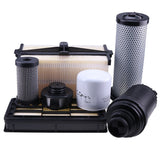 1000/2000 Hour Maintenance Canister Filter Kit 7316229 Aftermarket Replacement For Bobcat Loader S750 S770 S850 T750 T770 T870 - Fab Heavy Parts