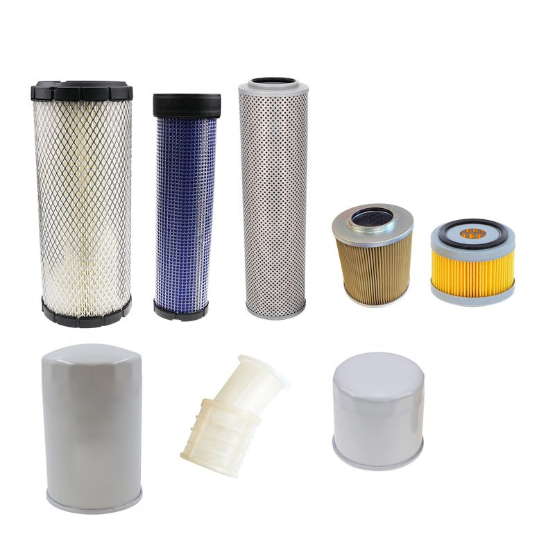 1000/2000 Hour Maintenance Filter Kit 7324356 Aftermarket Replacement For Bobcat Excavator E80 - Fab Heavy Parts