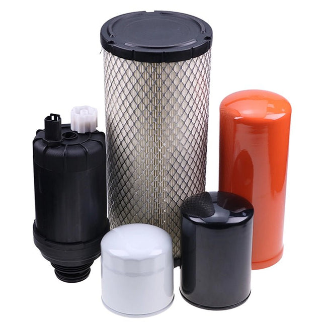 1000/3000 Hour Maintenance Filter Kit Without Oil Cap 7324331 Aftermarket Replacement For Bobcat Excavator E50 E55 - Fab Heavy Parts