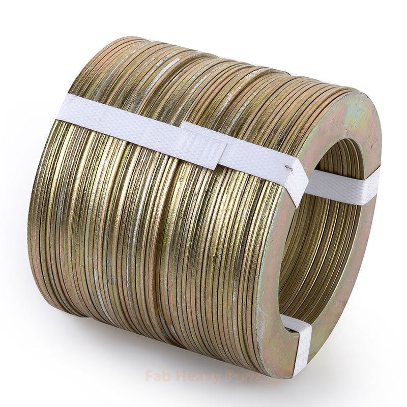 100*150*5mm Steel Large Bucket Shim Washer Kit for Excavator Loader Digger - Pack of 10