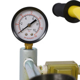 10Gal Pot Sandblaster 125 Psi Pressure Sand Blasting Complete Kit - Yellow - Fab Heavy Parts