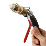 10Gal Pot Sandblaster 125 Psi Pressure Sand Blasting Complete Kit - Yellow - Fab Heavy Parts