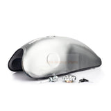 10L 2.6 Gallon Universal Cafe Racer Custom Gas Fuel Tank Cap Petcock Switch Key - Fab Heavy Parts
