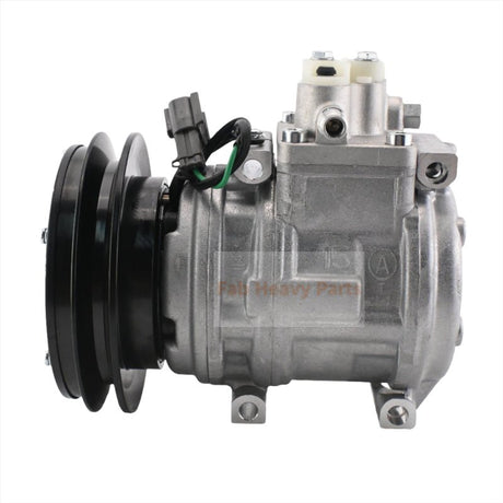 10PA15C A/C Compressor 14X - Z11 - 8580 Fits for Komatsu PC200 - 6 PC210 - 6 PC220 - 6 PC230 - 6 PC240 - 6K PC250 - 6 PC600 - 6 PC650 - 6 PC750 - 6 - Fab Heavy Parts