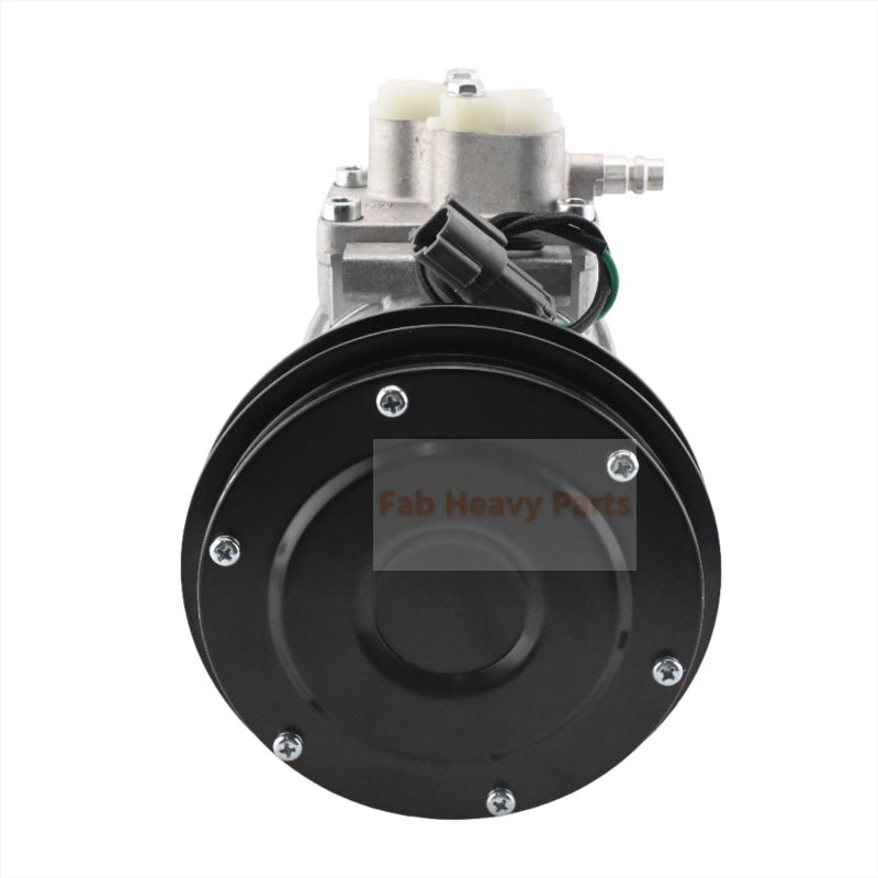 10PA15C A/C Compressor 14X - Z11 - 8580 Fits for Komatsu PC200 - 6 PC210 - 6 PC220 - 6 PC230 - 6 PC240 - 6K PC250 - 6 PC600 - 6 PC650 - 6 PC750 - 6 - Fab Heavy Parts