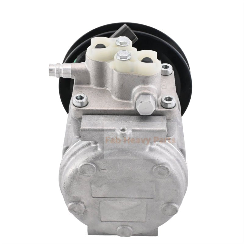 10PA15C A/C Compressor 14X - Z11 - 8580 Fits for Komatsu PC200 - 6 PC210 - 6 PC220 - 6 PC230 - 6 PC240 - 6K PC250 - 6 PC600 - 6 PC650 - 6 PC750 - 6 - Fab Heavy Parts