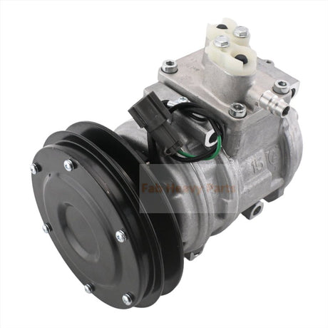 10PA15C A/C Compressor 14X - Z11 - 8580 Fits for Komatsu PC200 - 6 PC210 - 6 PC220 - 6 PC230 - 6 PC240 - 6K PC250 - 6 PC600 - 6 PC650 - 6 PC750 - 6 - Fab Heavy Parts