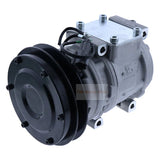 10PA15C A/C Compressor 154 - 1224 1541224 Fits for Caterpillar CAT Excavator 318B 311B 312B 320B 322B 330B - Fab Heavy Parts
