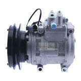 10PA15C A/C Compressor 20Y - 979 - 8130 Fits for Komatsu PC1800 - 6 WA380 - DZ - 3 D41E - 6 D41P - 6 D41PF - 6 D61E - 12 D61EX - 12 D61PX - 12 D68ESS - 12 - Fab Heavy Parts