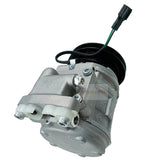 10PA15C A/C Compressor 4208 - 6018A Fits for Doosan Daewoo Wheel Loader DL160 DL300 - 3 DL350 - 3 DL400 DL420 DL450 - Fab Heavy Parts