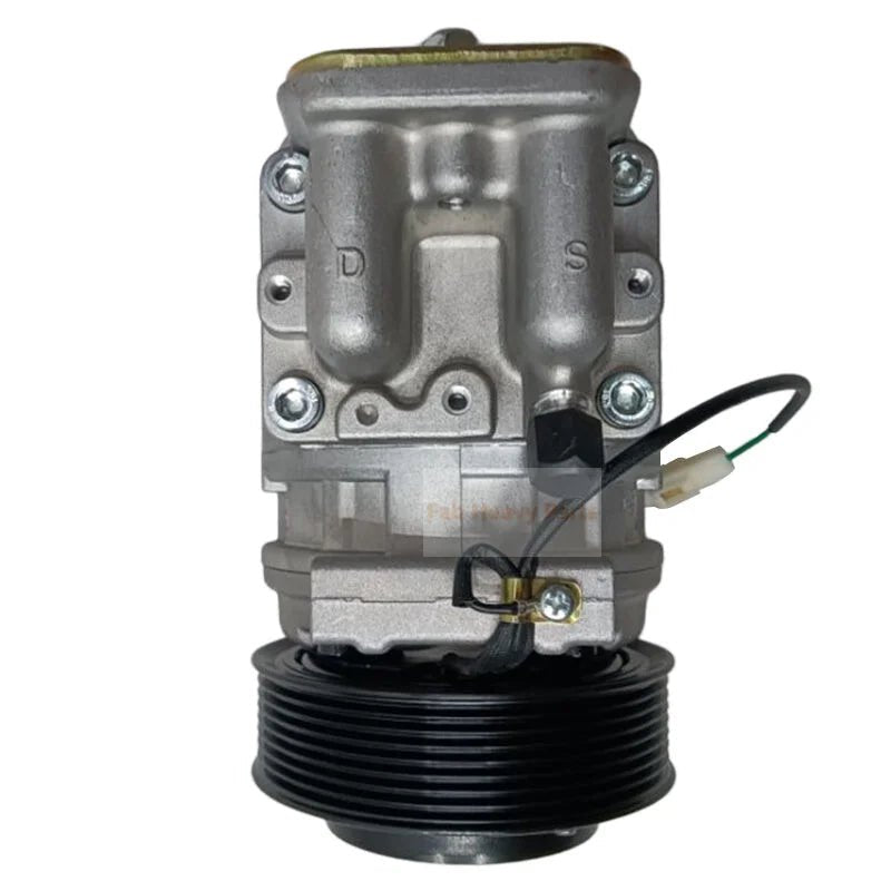 10PA15C A/C Compressor AL153386 Fits for John Deere 6100 6110 6120 6200 6210 6220 - Fab Heavy Parts