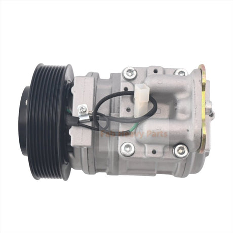 10PA15C A/C Compressor AL155836 Fits for John Deere Tractor 6110 6120 6200 6210 6300 6310 7320 7420 7505 7520 - Fab Heavy Parts
