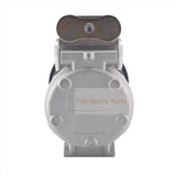 10PA15C A/C Compressor AL155836 Fits for John Deere Tractor 6110 6120 6200 6210 6300 6310 7320 7420 7505 7520 - Fab Heavy Parts