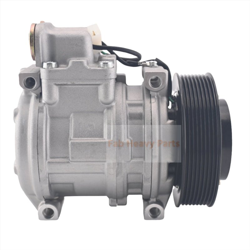 10PA15C A/C Compressor AL155836 Fits for John Deere Tractor 6110 6120 6200 6210 6300 6310 7320 7420 7505 7520 - Fab Heavy Parts